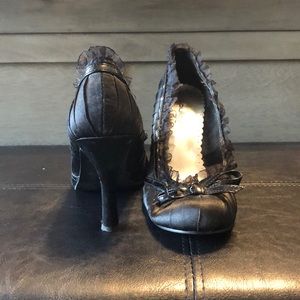Black heels